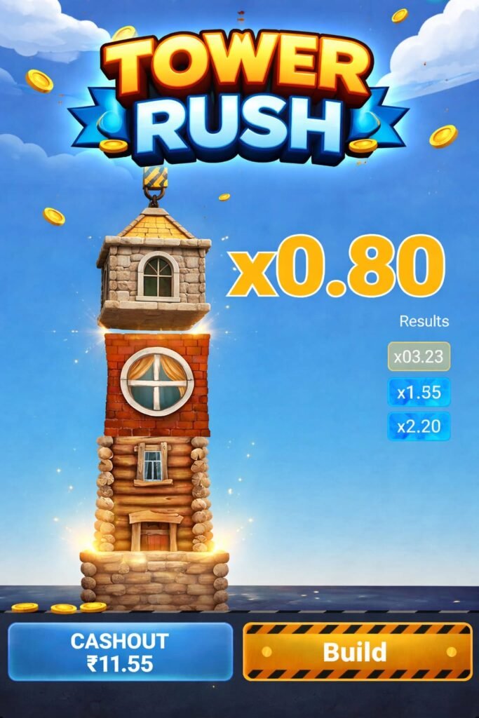 Tower rush game kaise khele 